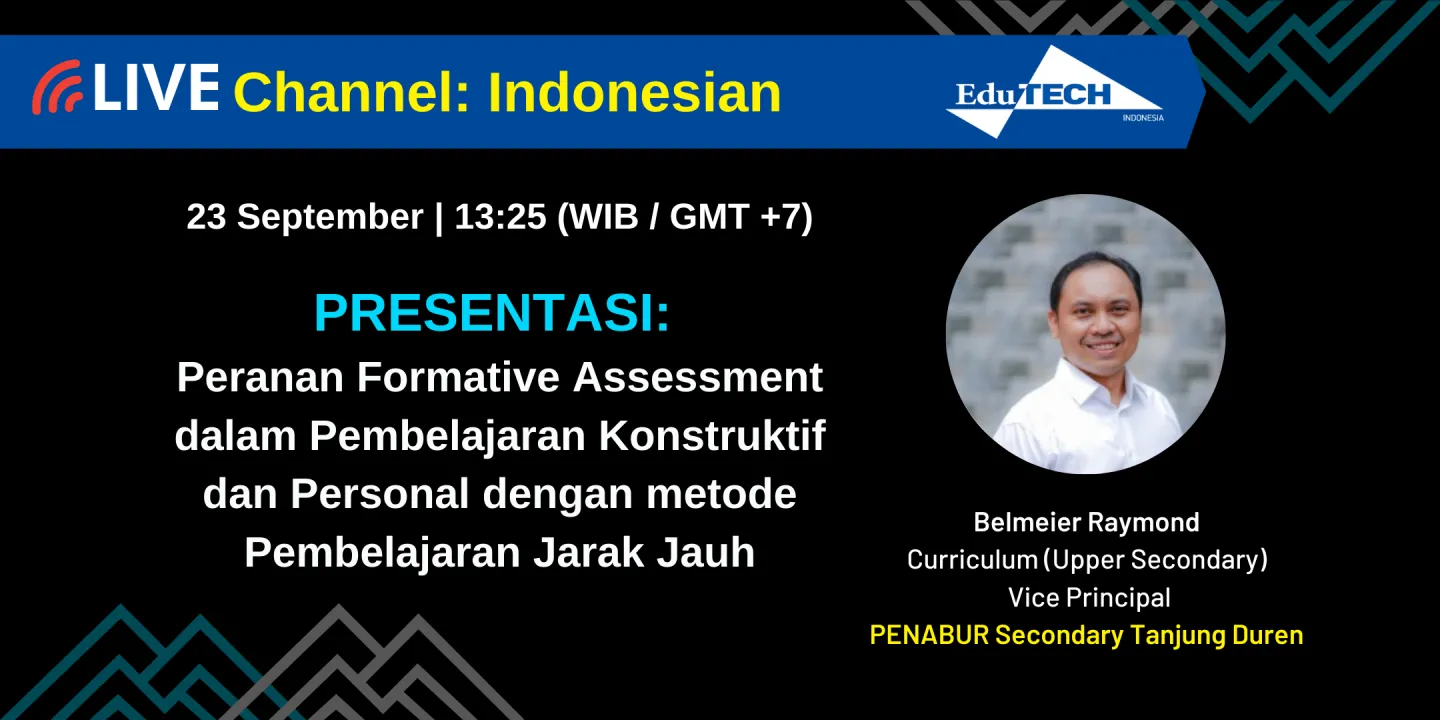 Peranan Formative Assessment dalam Pembelajaran Konstruktif dan Personal dengan metode Pembelajaran Jarak Jauh (The role of Formative Assessment in constructive & personal learning)