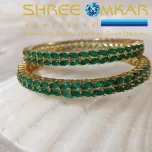 Emerald Bangles