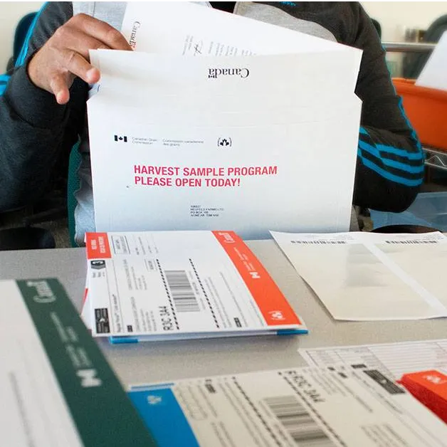 Harvest Sample Program