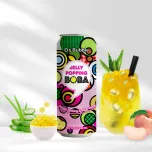 Jelly Popping Boba Can – Lychee/ Peach/ Melon + Oolong Tea/ Lemonade with Popping Boba + Aloe Vera