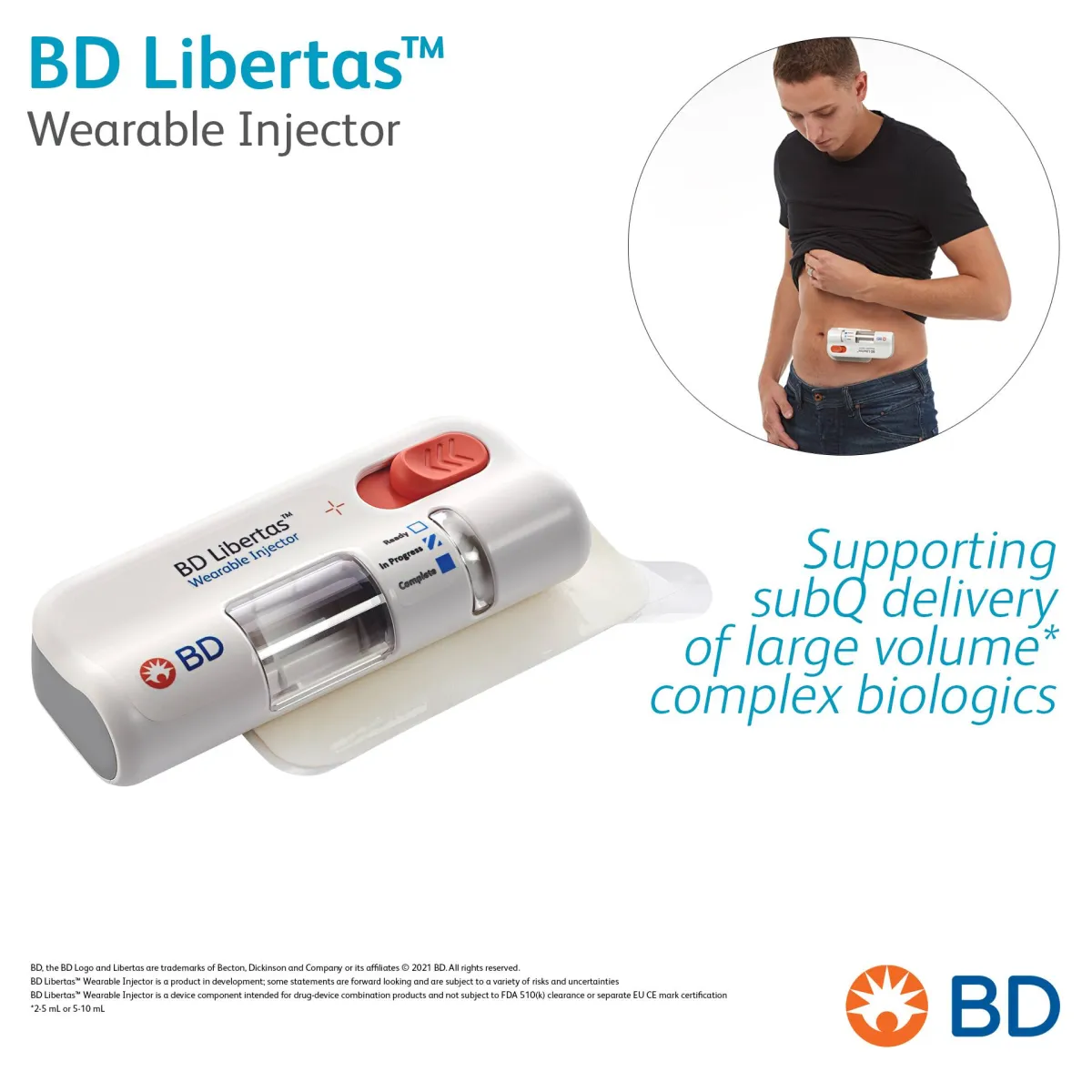BD Libertas™ Wearable Injector
