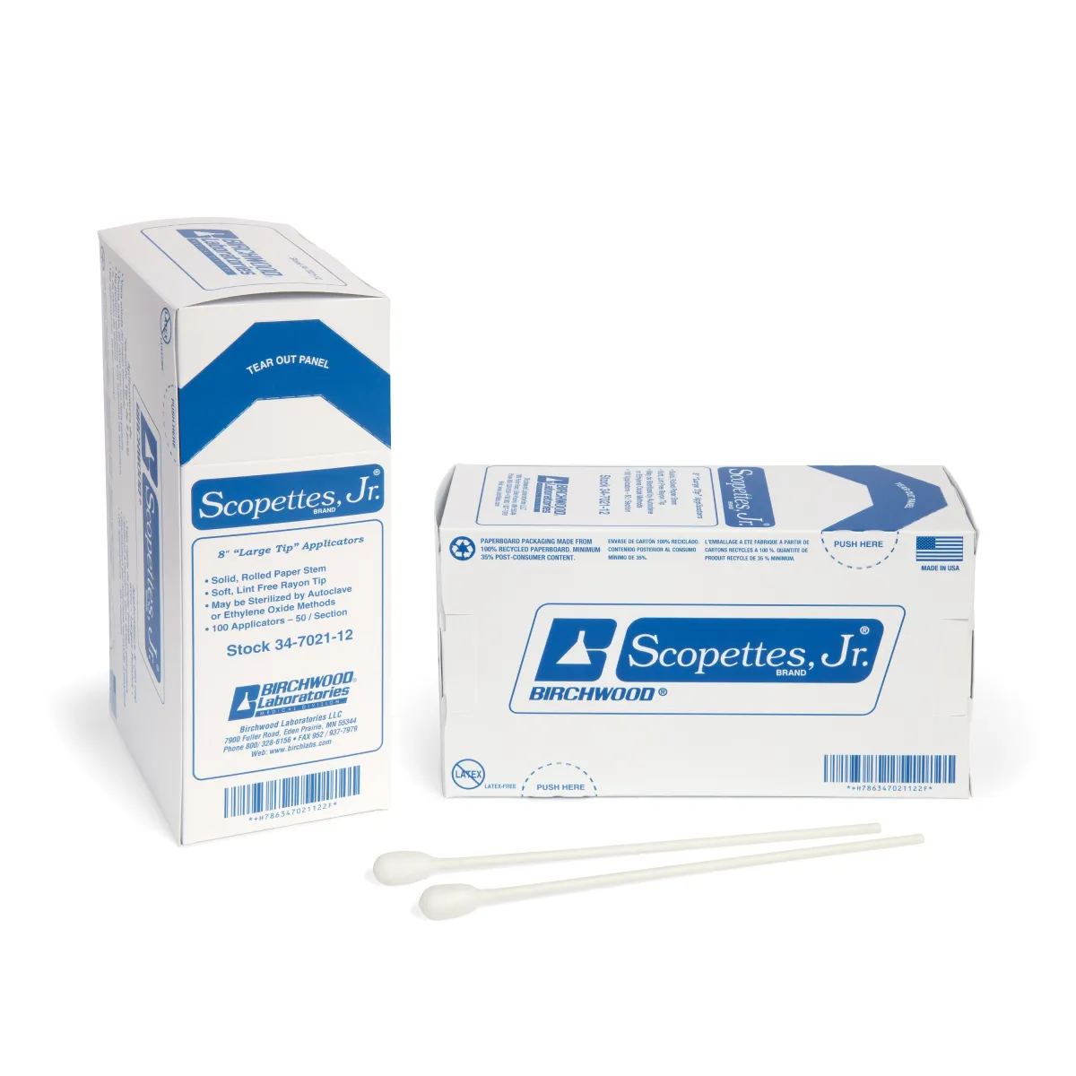 Scopettes and Scopettes, Jr Large-Tip Applicators