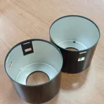 Metallization on plastics for EMI shielding.