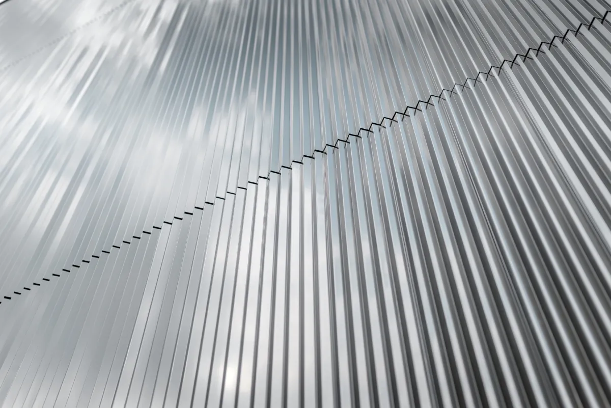 PREFA Anodised serrated profile