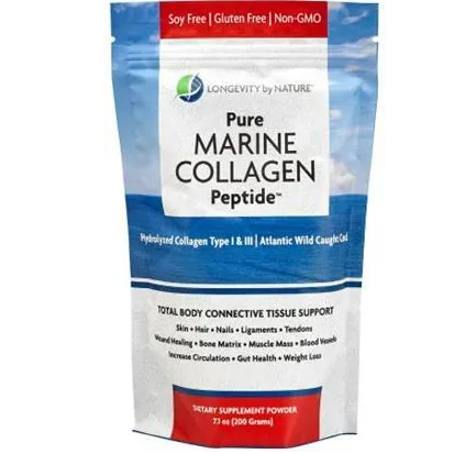 100% Pure Marine Collagen Peptide Powder