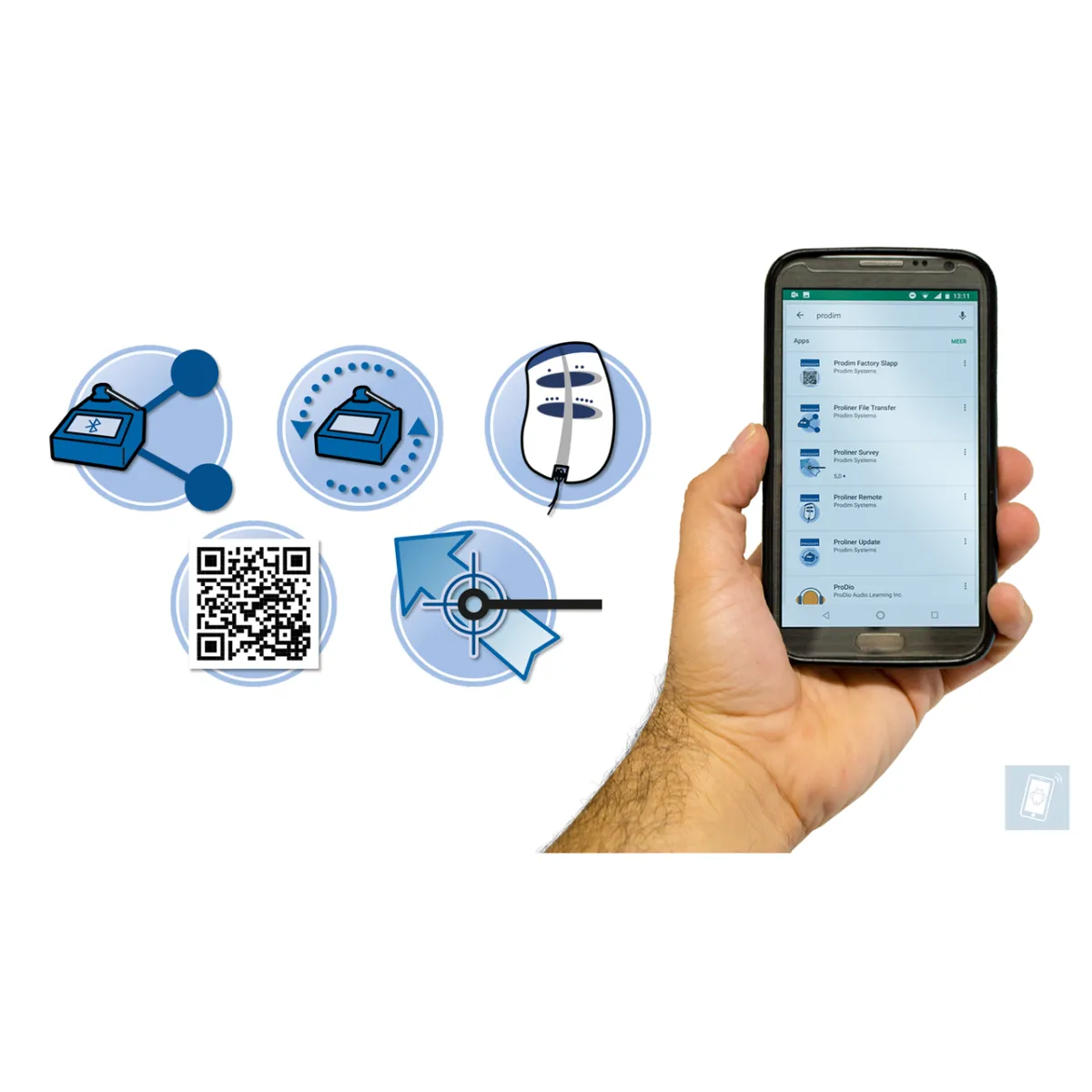 Prodim Smartphone apps