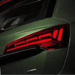 OLED Addressable Red Segmented Taillights