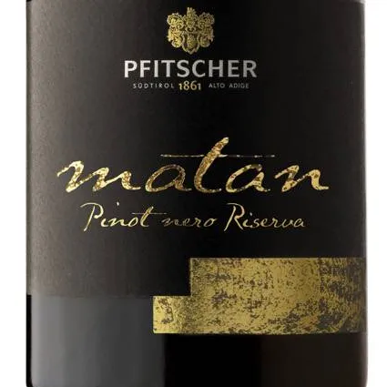 Doc Alto Adige PINOT NERO RISERVA MATAN