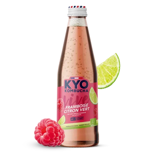 KYO Kombucha VIVE (unpasteurised) | Raspberry Lime