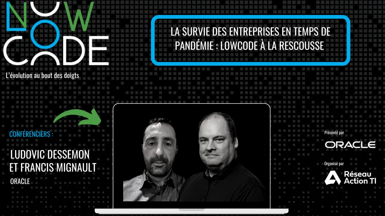 La survie des entreprises en temps de pandémie : lowcode à la rescousse