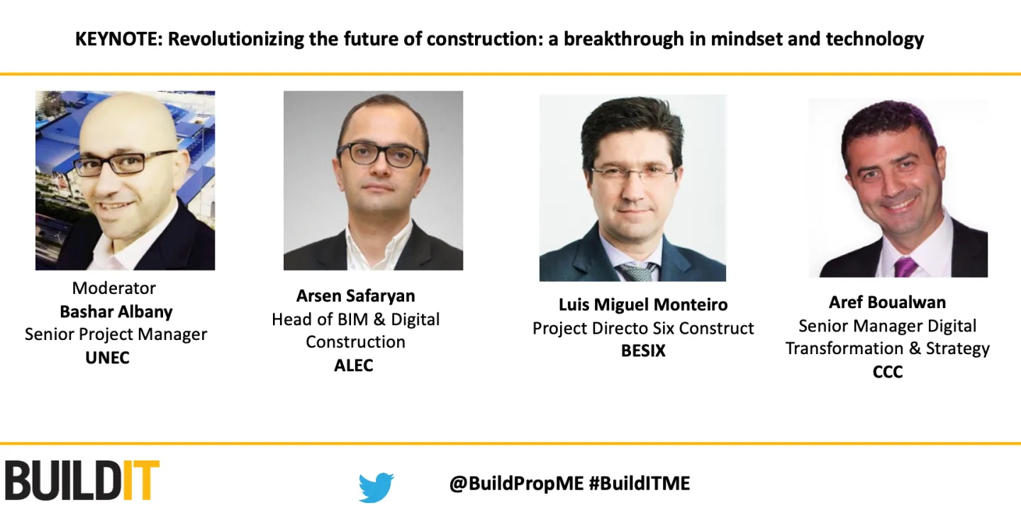 Keynote: Revolutionizing the future of construction: a breakthrough in mindset and technology