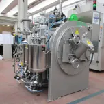 Open pocket rotary machine at high temperature for dyeing, washing and centrifuge of garments, hosiery and seamless mod. ARC/HT