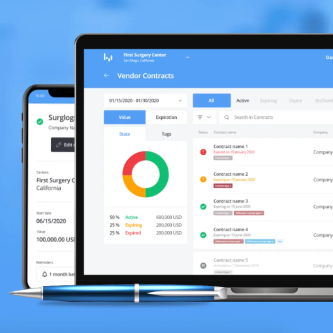Vendor Contracts Module