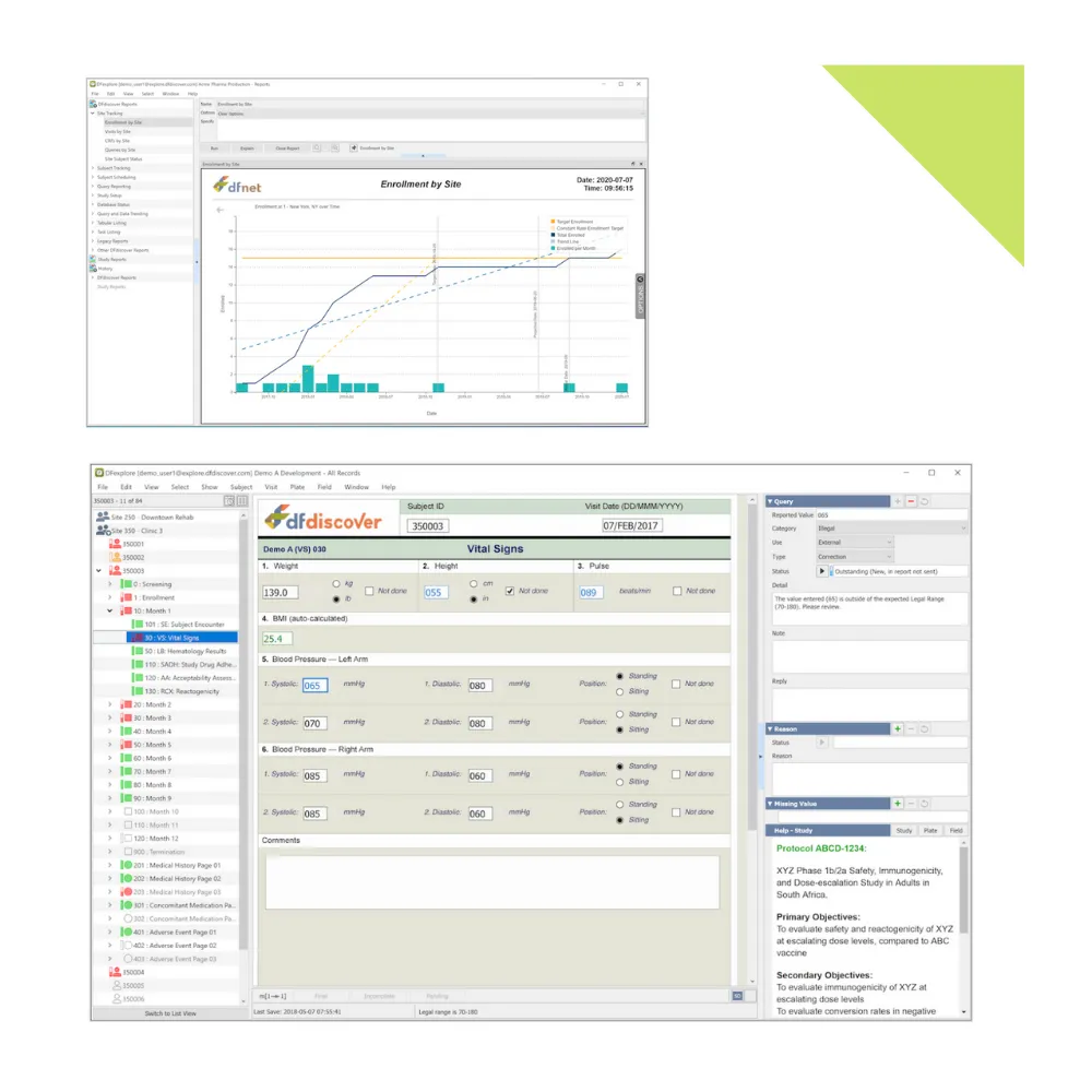 DFdiscover - eClinical Software Suite
