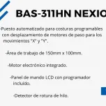 Brother BAS311H05 - Puesto automatizado para costuras programables