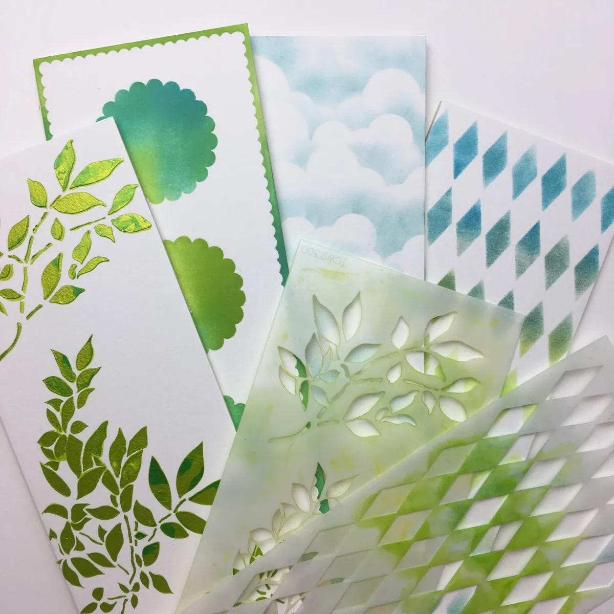 Slimline Stencils