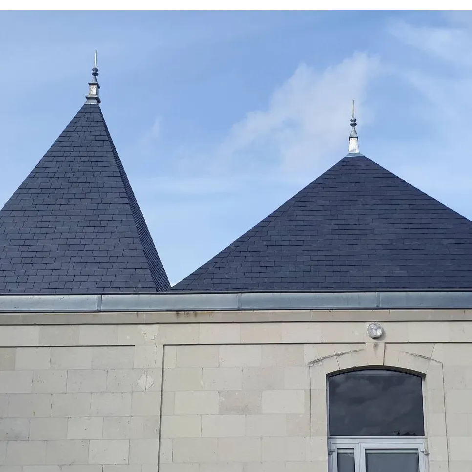 Couverture ardoise, zinc et toit terrasse