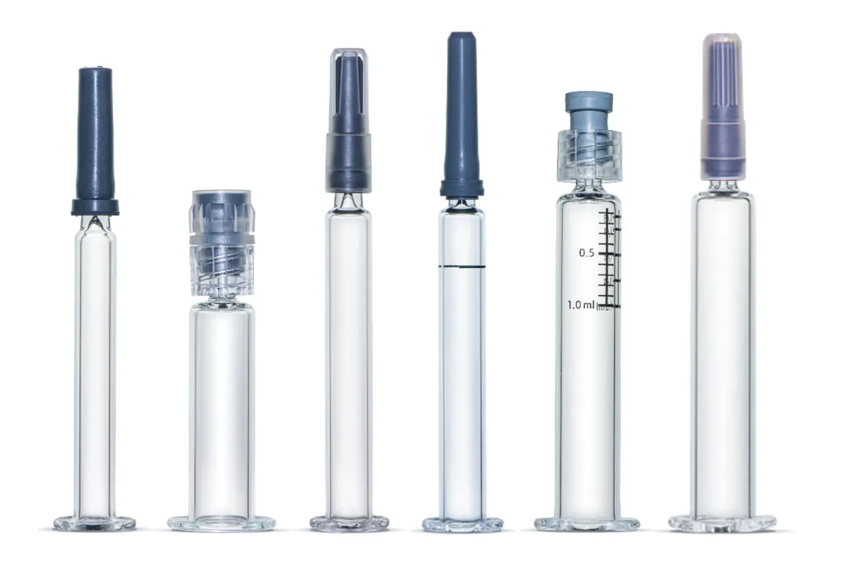 D2F(TM) Pre-fillable Glass Syringes