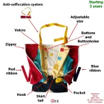 Activity apron Dominique