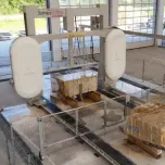 SIMECWIRE/01 - Monowire machine for cutting and squaring blocks