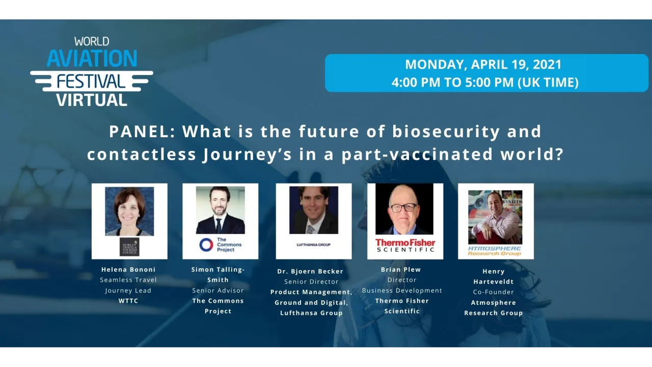 PANEL: What is the future of biosecurity and contactless Journey’s in a part-vaccinated world?