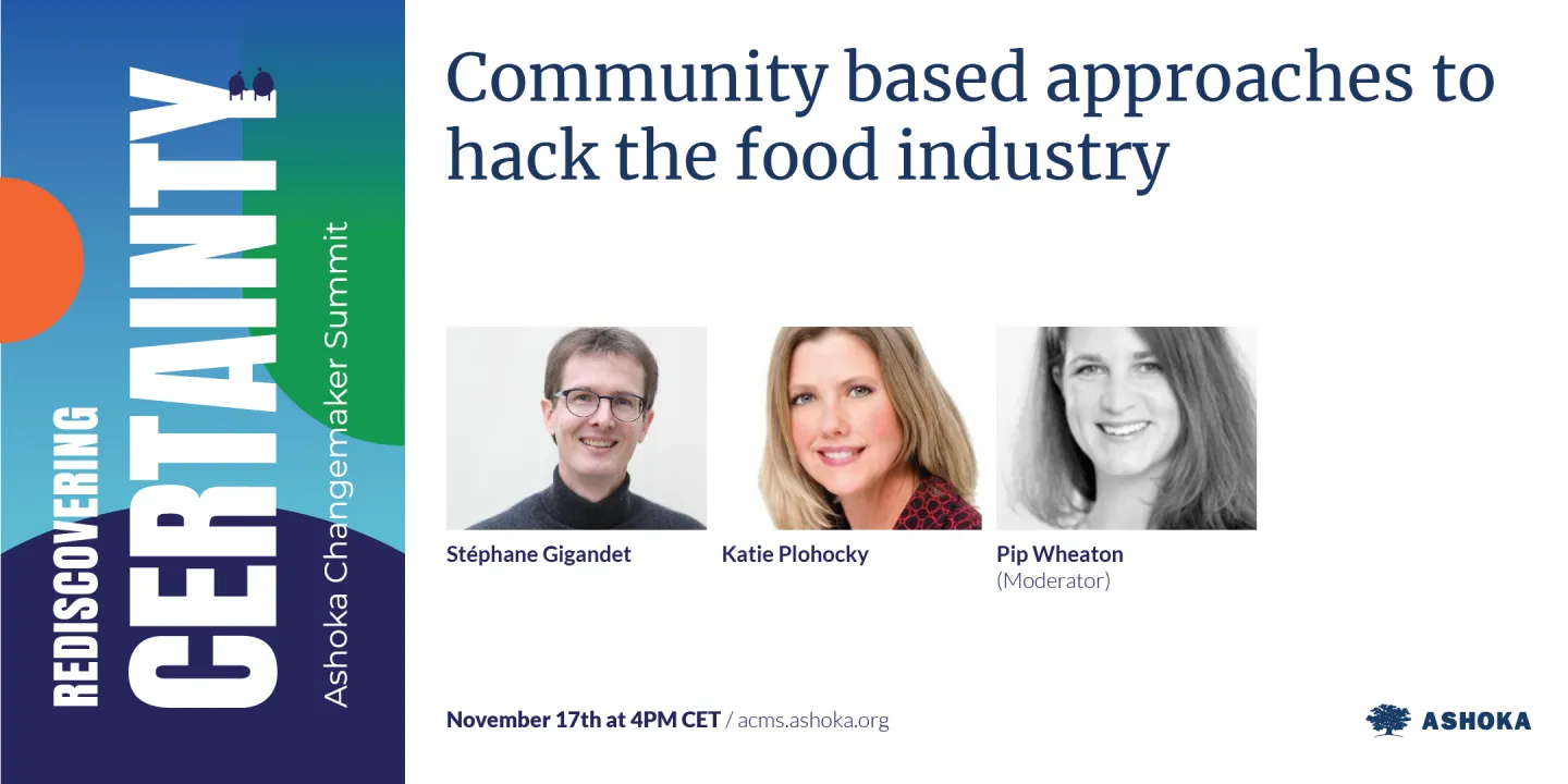Community based approaches to hack the food industry
