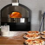 PROFESSIONAL HYBRID WOOD AND GAS PIZZA OVEN QUICK6 PIZZE