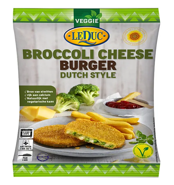 Le Duc Broccoli Cheese Burger Dutch Style