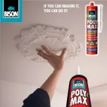 BISON POLY MAX® HIGH TACK EXPRESS Low VOC White Construction Adhesive & Sealant
