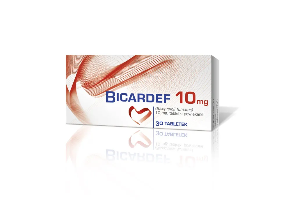 Bicardef 10 mg, 5 mg (bisoprolol fumarate)
