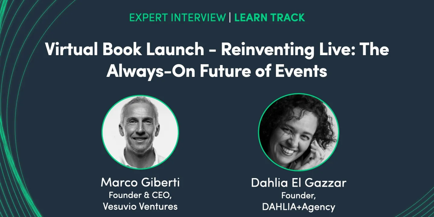 Virtual Book Launch - Reinventing Live: The Always-On Future of Events