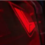 OLED Addressable Red Segmented Taillights