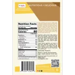 Scott's Plant Based Protein Balls, Peanut Butter Cacao 6 Resealable Bags per display case, 4 Protein Balls per Bag