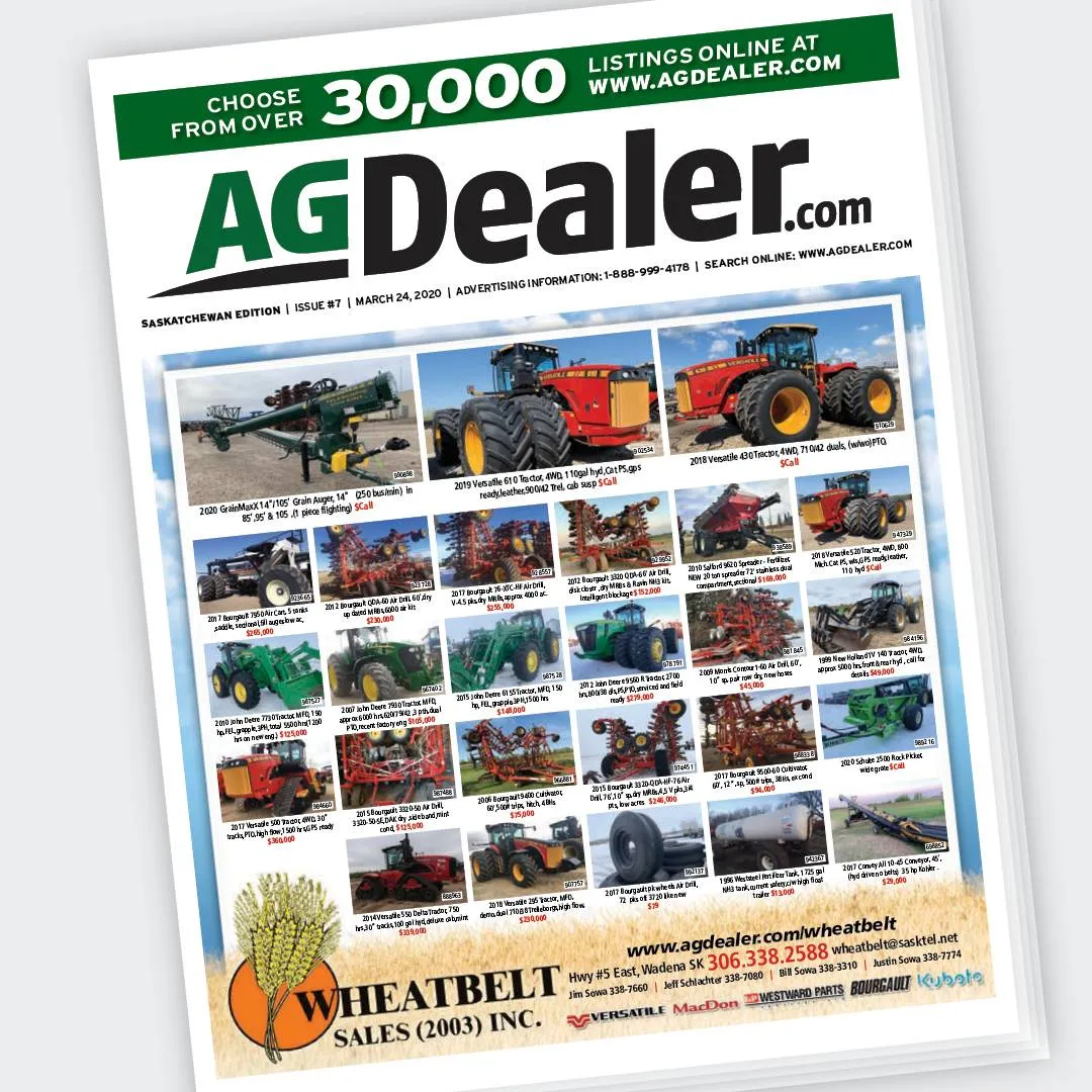 Saskatchewan AgDealer | Used Equipment Listings