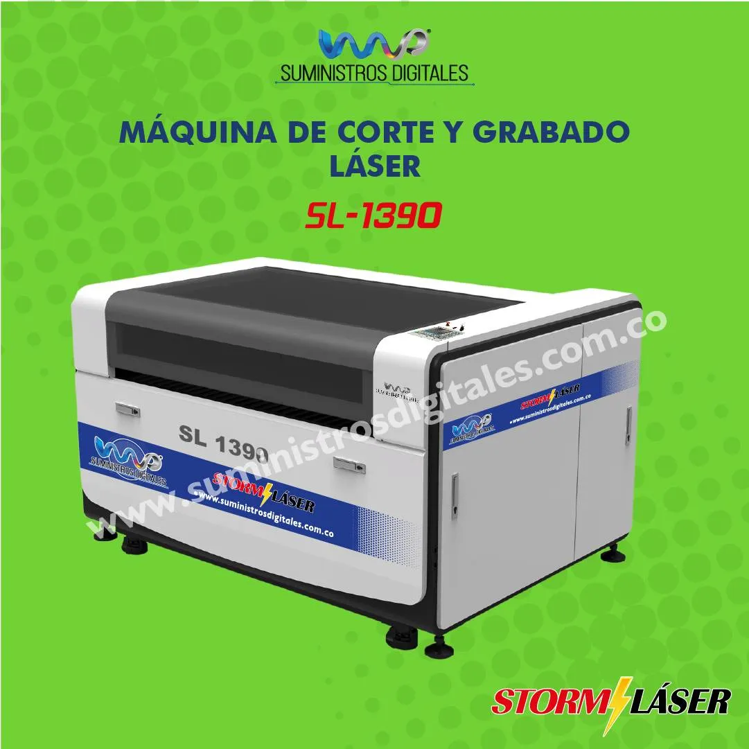 SL-1390 - MÁQUINA DE CORTE Y GRABADO LASER