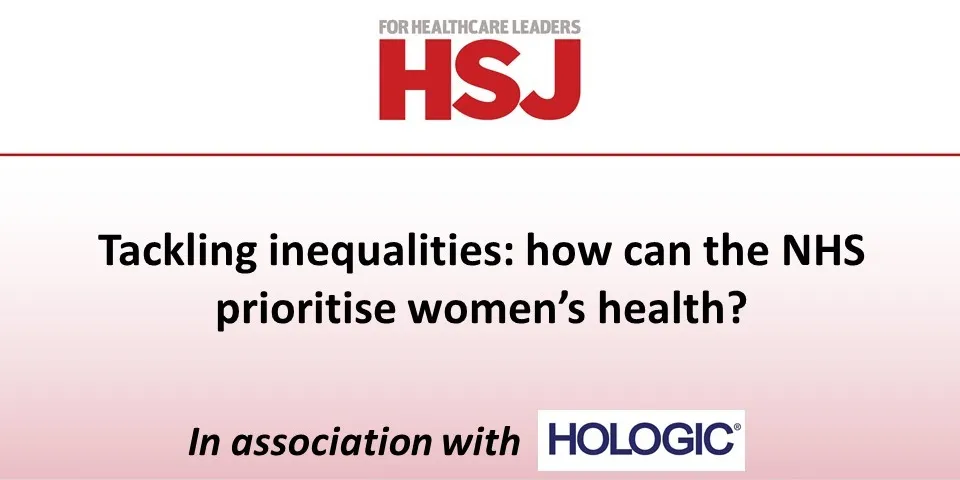 Tackling inequalities: how can the NHS prioritise women’s health?
