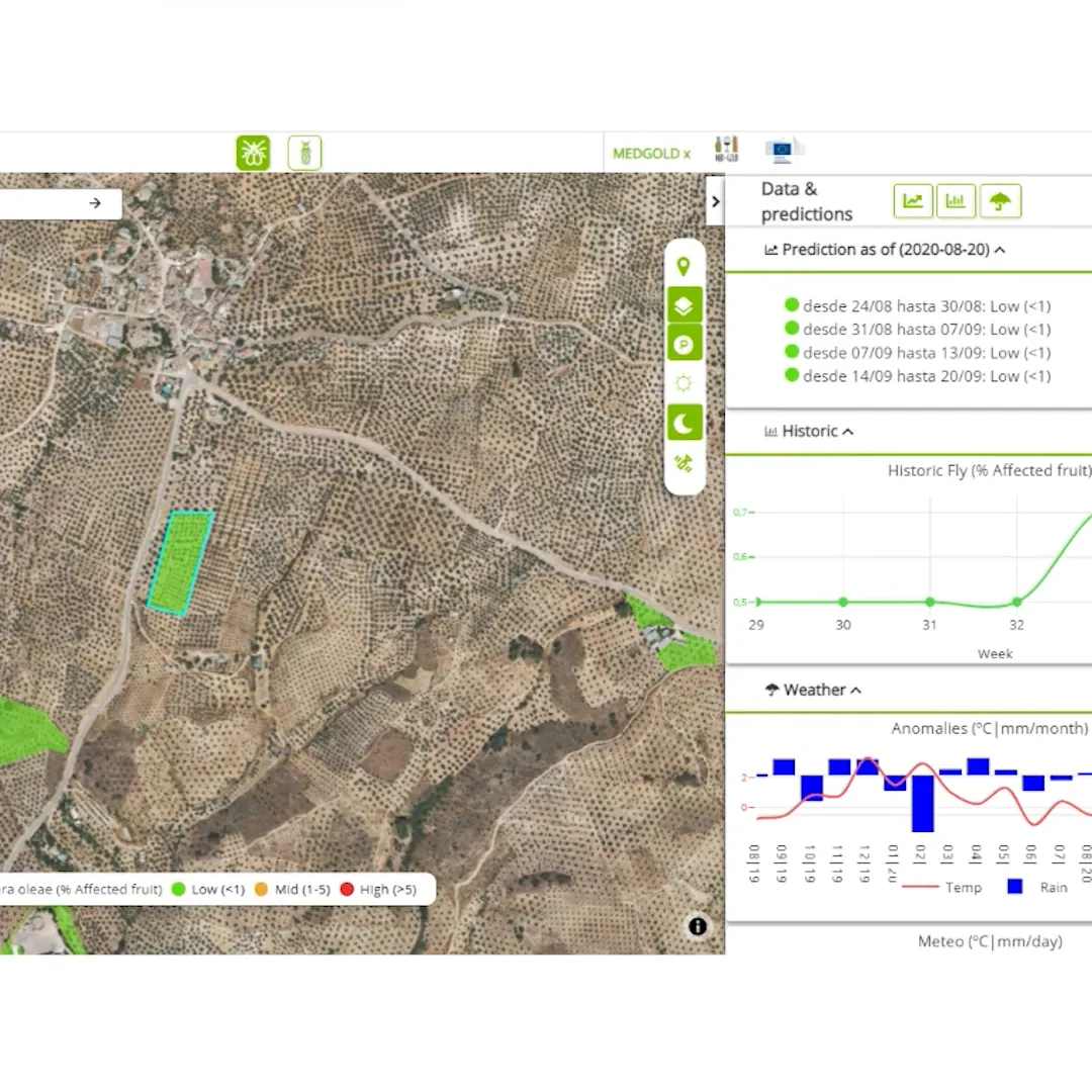 Video - Use cases on olivia platform for the olive sector