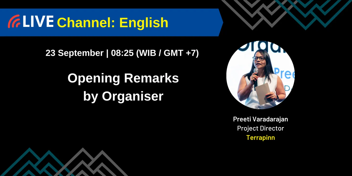 Opening Remarks by Organiser