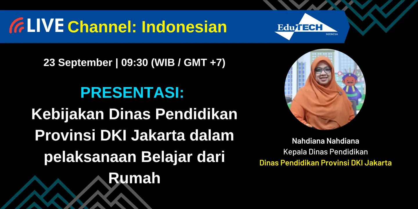 Kebijakan Dinas Pendidikan Provinsi DKI Jakarta dalam pelaksanaan Belajar dari Rumah (DKI Jakarta Provincial Education Office policy in implementing Learning from Home)