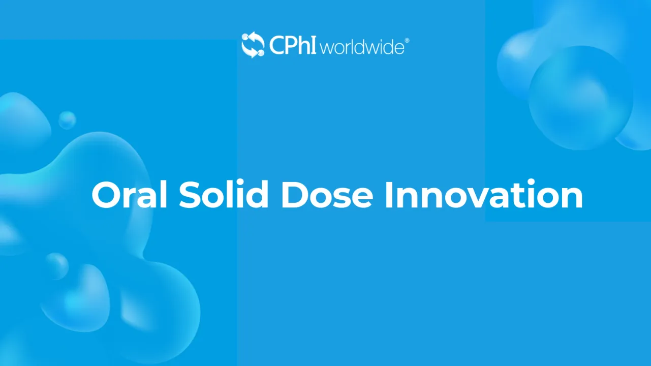Oral Solid Dose Innovation