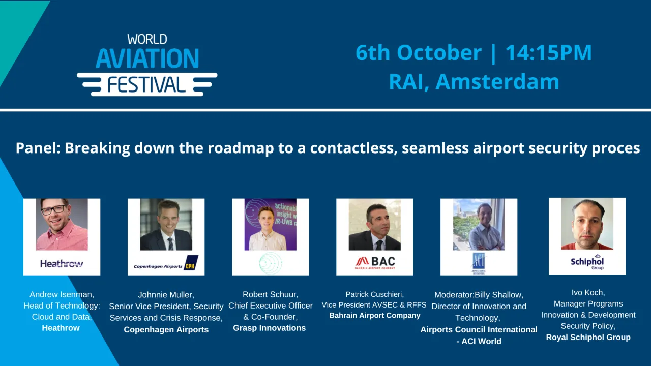 Panel: Breaking down the roadmap to a contactless, seamless airport security process