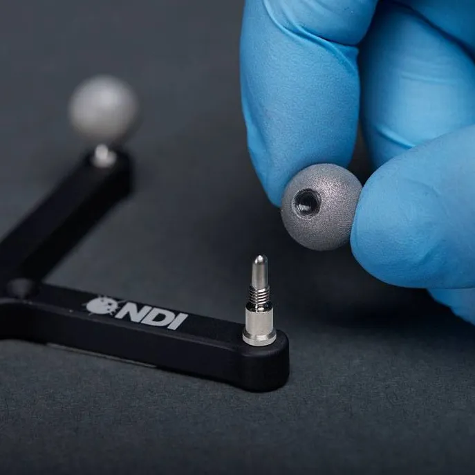 Disposable Reflective Marker Sphere (threaded post)