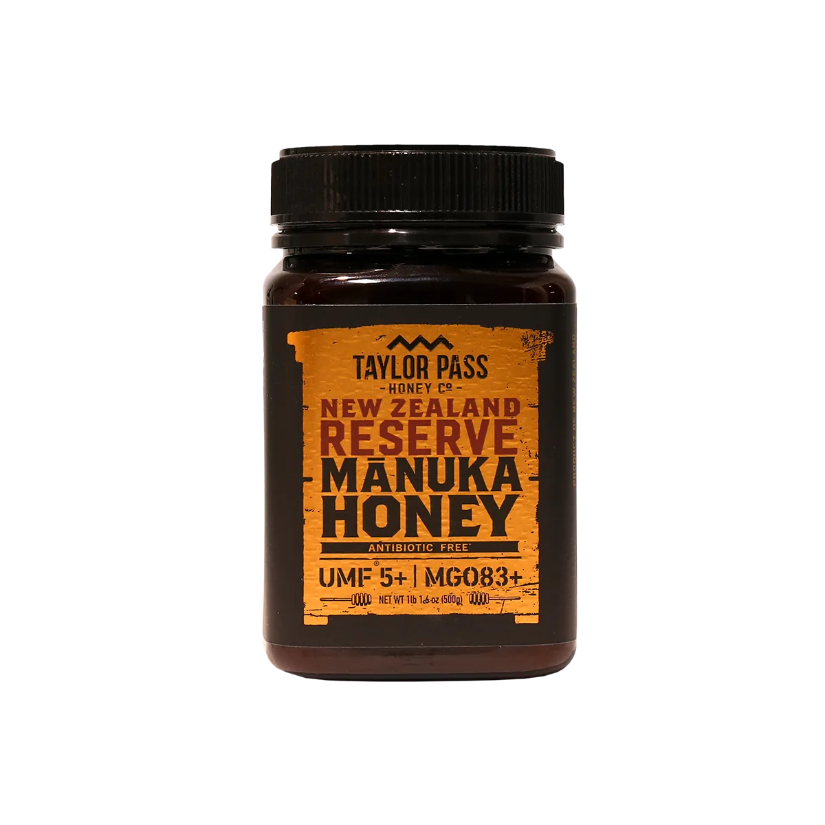 Taylor Pass Honey Monofloral Manuka UMF5+ / MGO83+