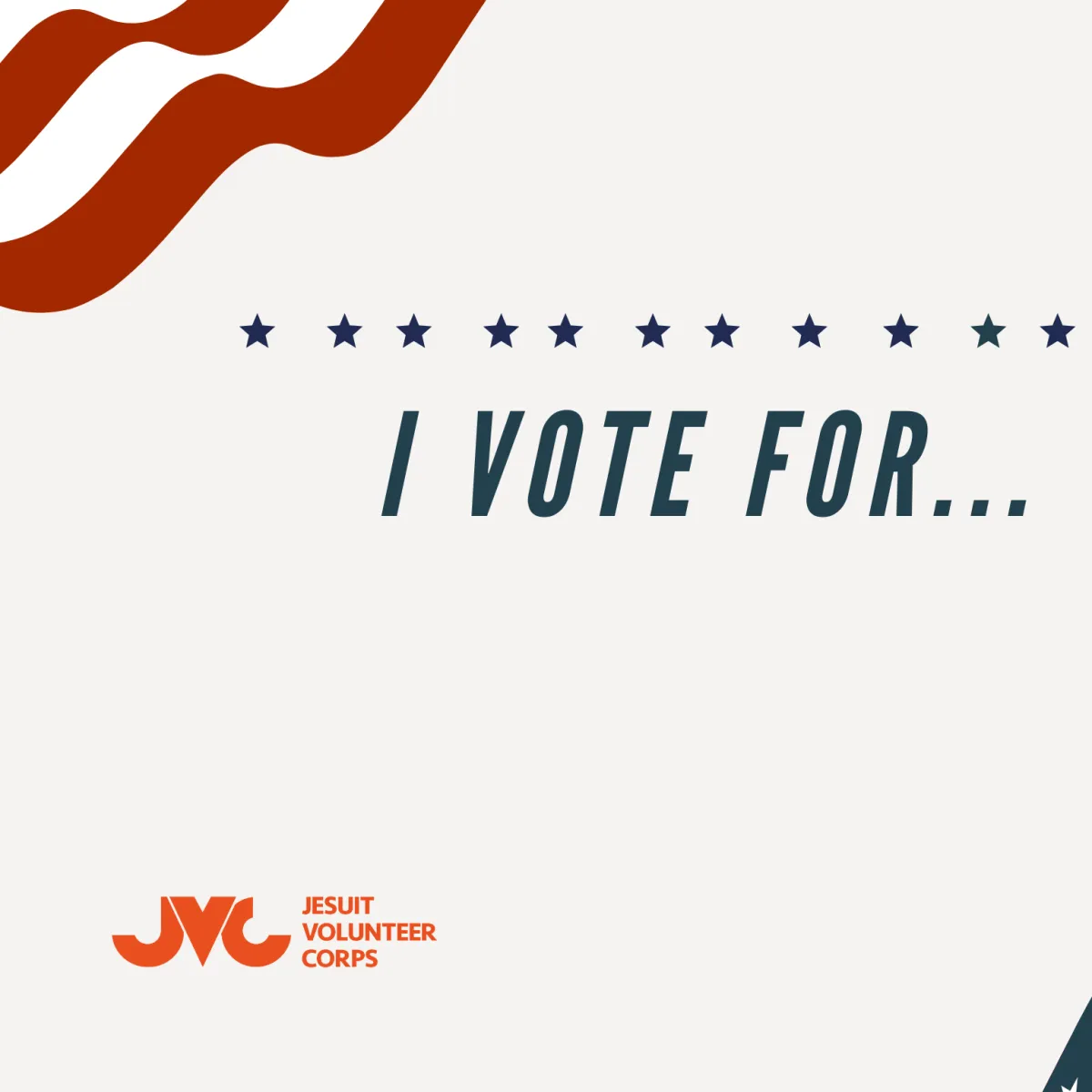 What causes are YOU voting for?