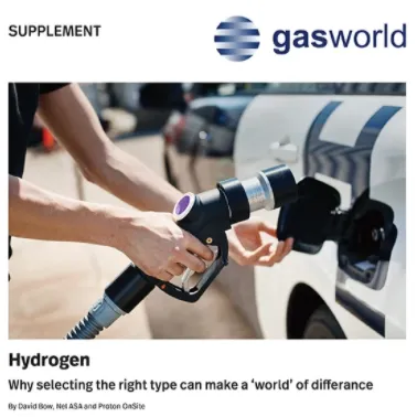 Hydrogen… Why Selecting the Right Type Can Make a ‘World’ of Differance