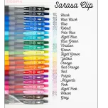 Sarasa Clip Gel Retractable