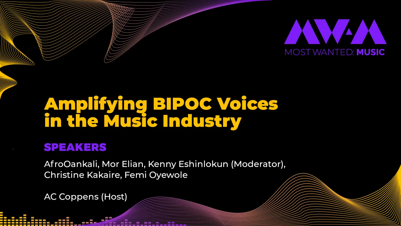 Amplifying BIPOC Voices in the Music Industry