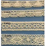 TORCHON LACES AND ALLOVERS/ BOLILLO TRIMS