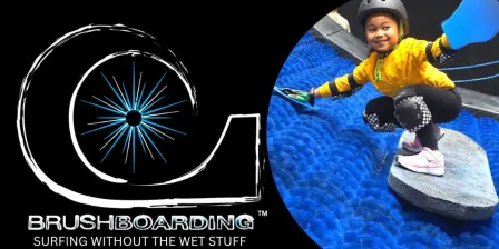BRUSHBOARDING International 'Surfing Like' Fitness Attractions