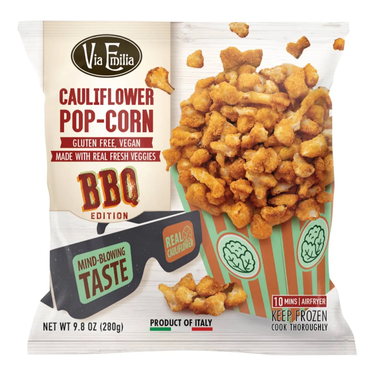 Cauliflower Pop-Corn - BBQ